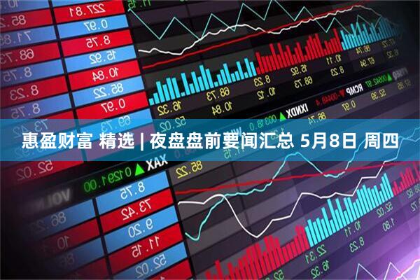 惠盈财富 精选 | 夜盘盘前要闻汇总 5月8日 周四