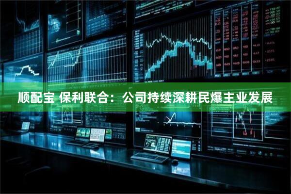 顺配宝 保利联合：公司持续深耕民爆主业发展