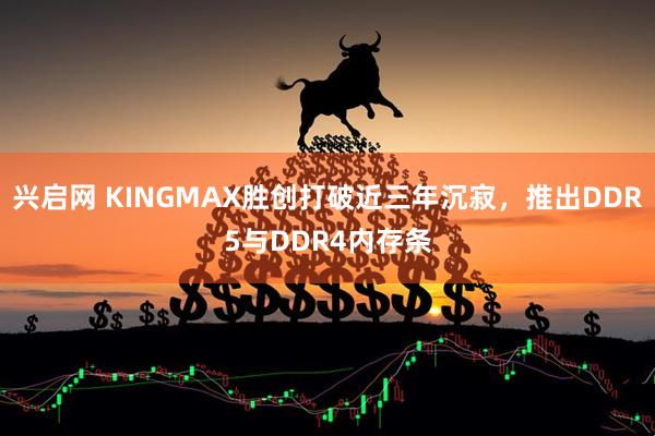 兴启网 KINGMAX胜创打破近三年沉寂,推出DDR5与DDR4内存条
