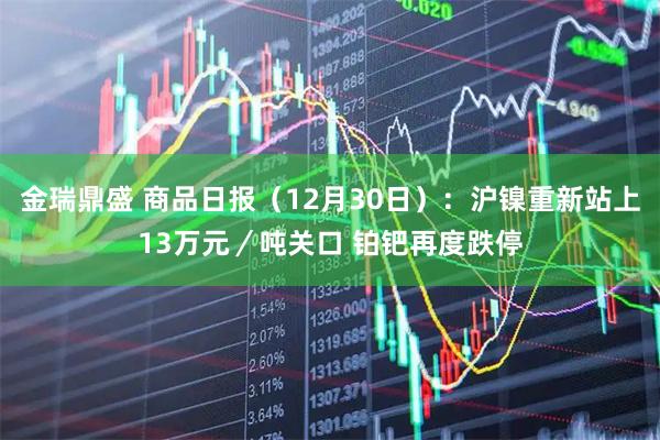 金瑞鼎盛 商品日报（12月30日）：沪镍重新站上13万元／吨关口 铂钯再度跌停